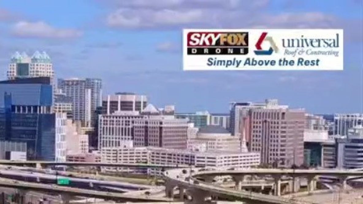 SKYFOX Drone Zone: A look across downtown Orlando